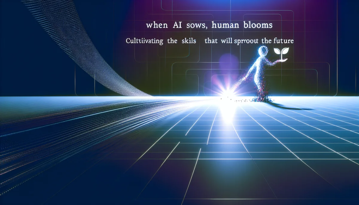 Quand l’IA sème, l’Humain fleurit : Cultiver les compétences qui feront germer le futur